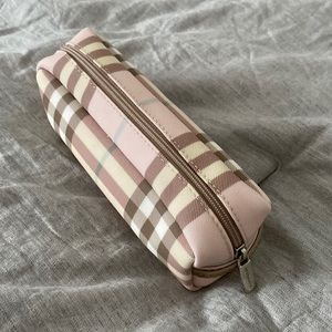 Authentic Burberry Pencil Case with Pencils